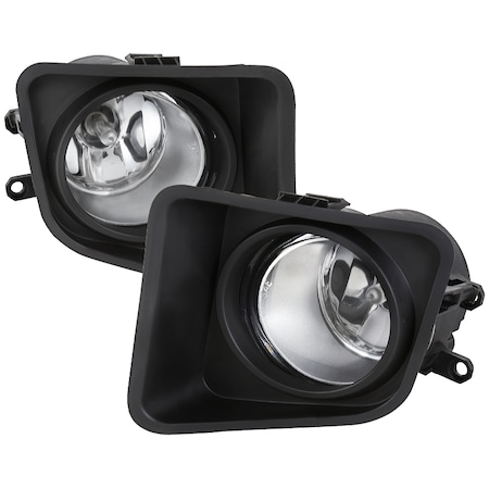 Spec-D Tuning 14-Up Toyota Tundra Fog Lights- Clear LF-TUN14COEM-HZ